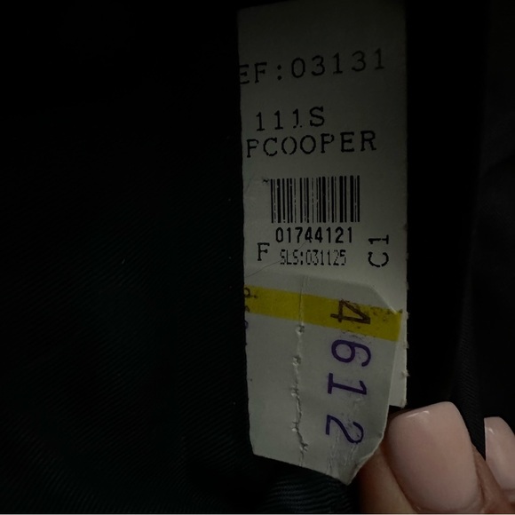 Ralph Lauren 44 Tall Navy Wool Cashmere
Blazer Sport Coat 2 Button - Picture 8 of 15